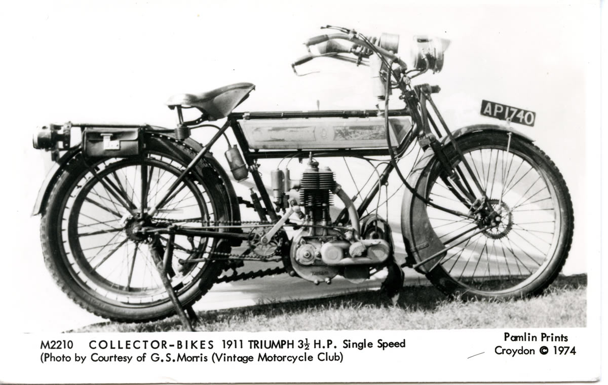 veteran triumph motorcycle 1911